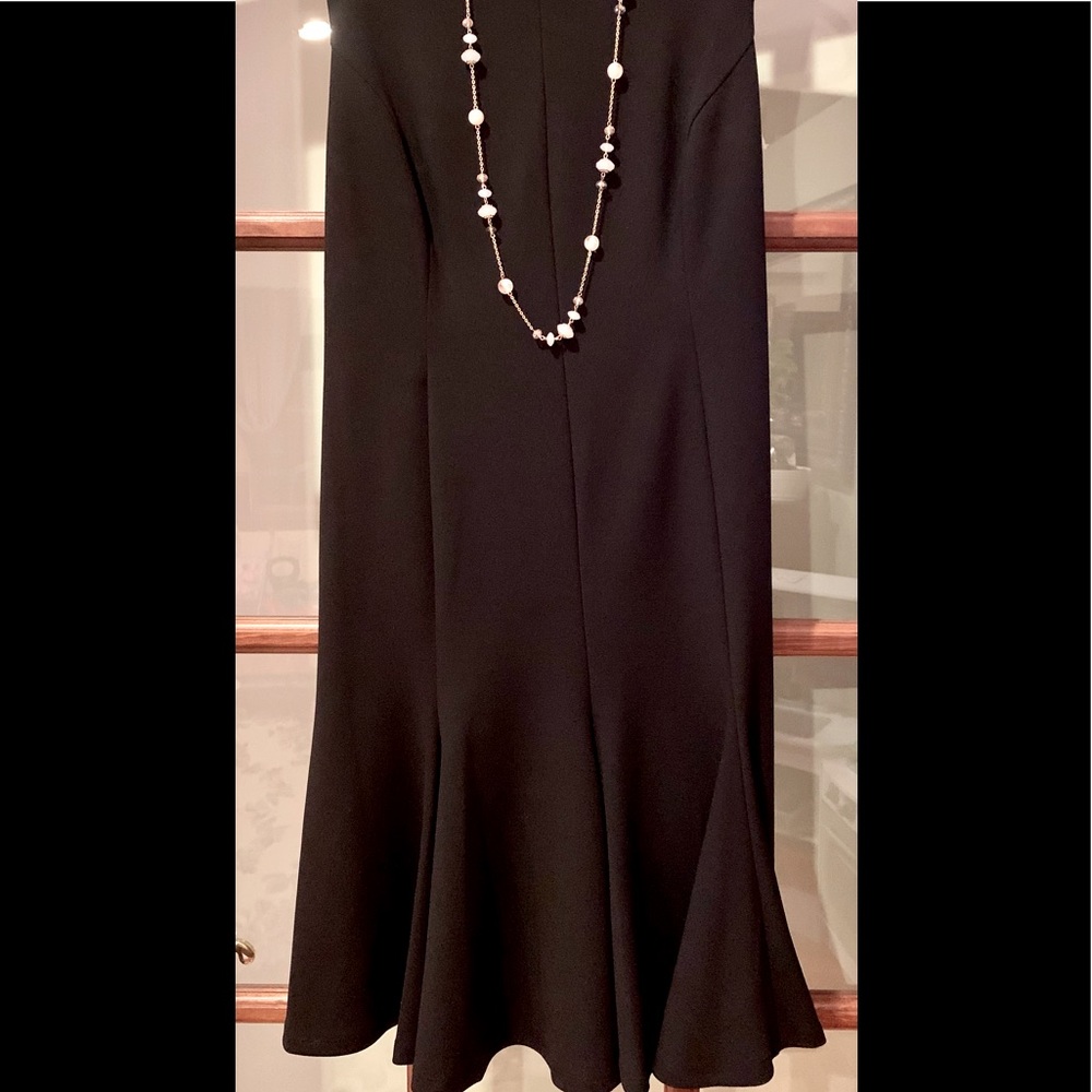Calvin Klein fit and flare sleeveless dress